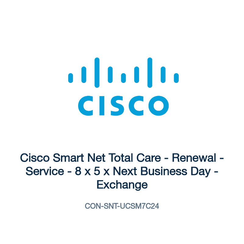 CON-SNT-UCSM7C24: Cisco Smart Net Total Care