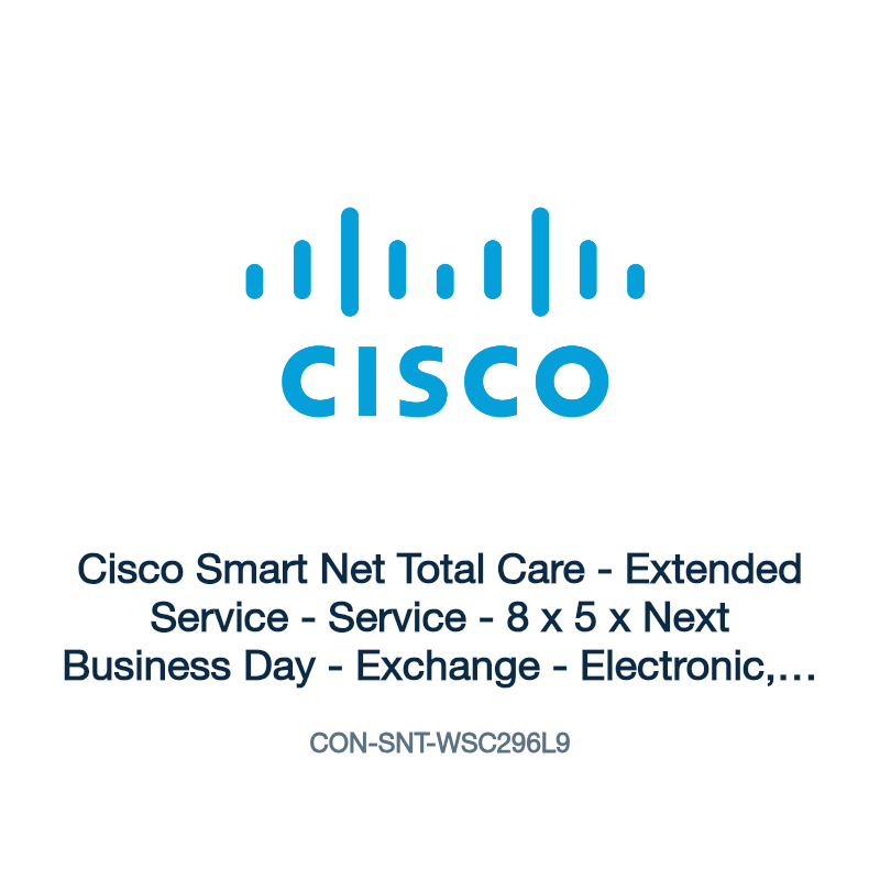 CON-SNT-WSC296L9: Cisco Smart Net Total Care