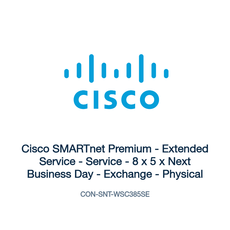 CON-SNT-WSC385SE: Cisco SMARTnet Premium