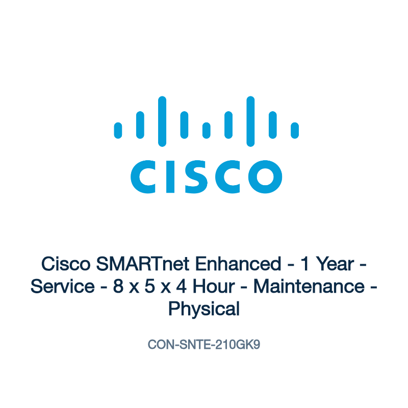 CON-SNTE-210GK9: Cisco SMARTnet Enhanced