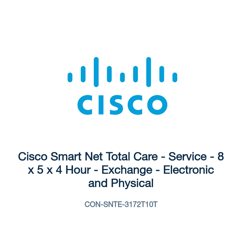 CON-SNTE-3172T10T: Cisco Smart Net Total Care