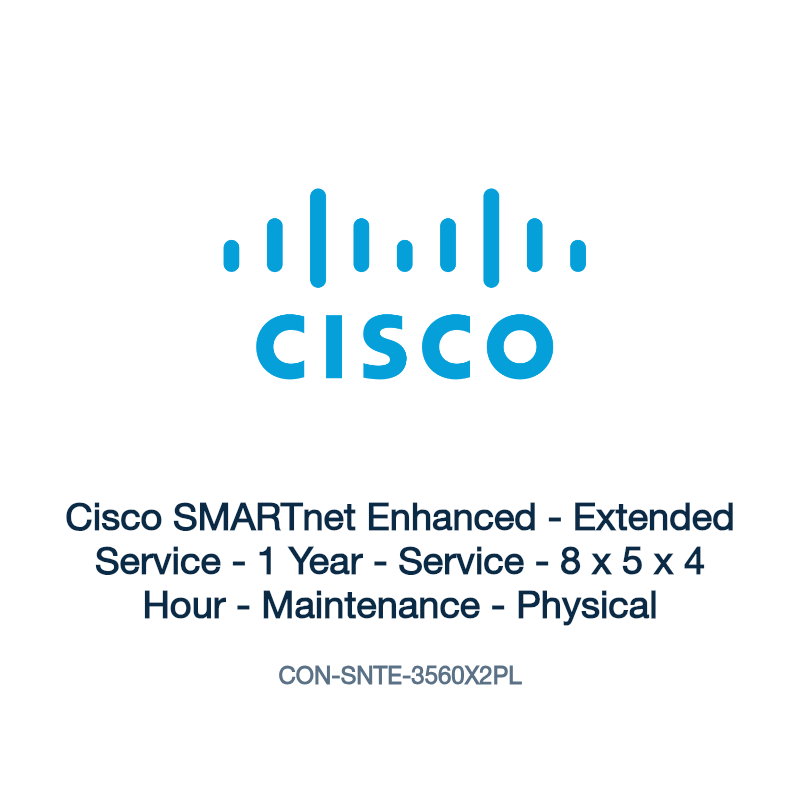 CON-SNTE-3560X2PL: Cisco SMARTnet Enhanced