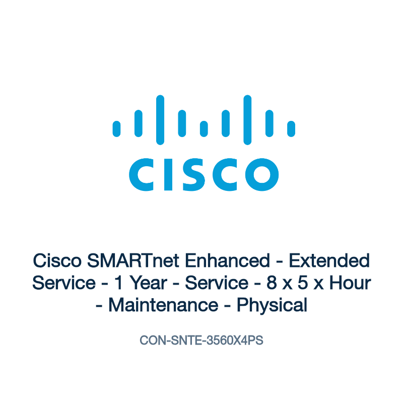 CON-SNTE-3560X4PS: Cisco SMARTnet Enhanced