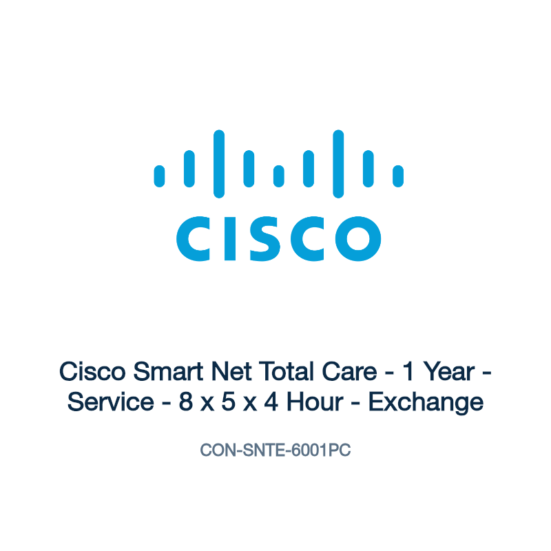 CON-SNTE-6001PC: Cisco Smart Net Total Care