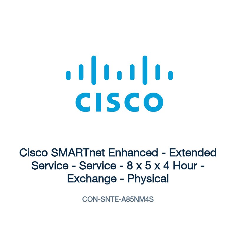 CON-SNTE-A85NM4S: Cisco SMARTnet Enhanced