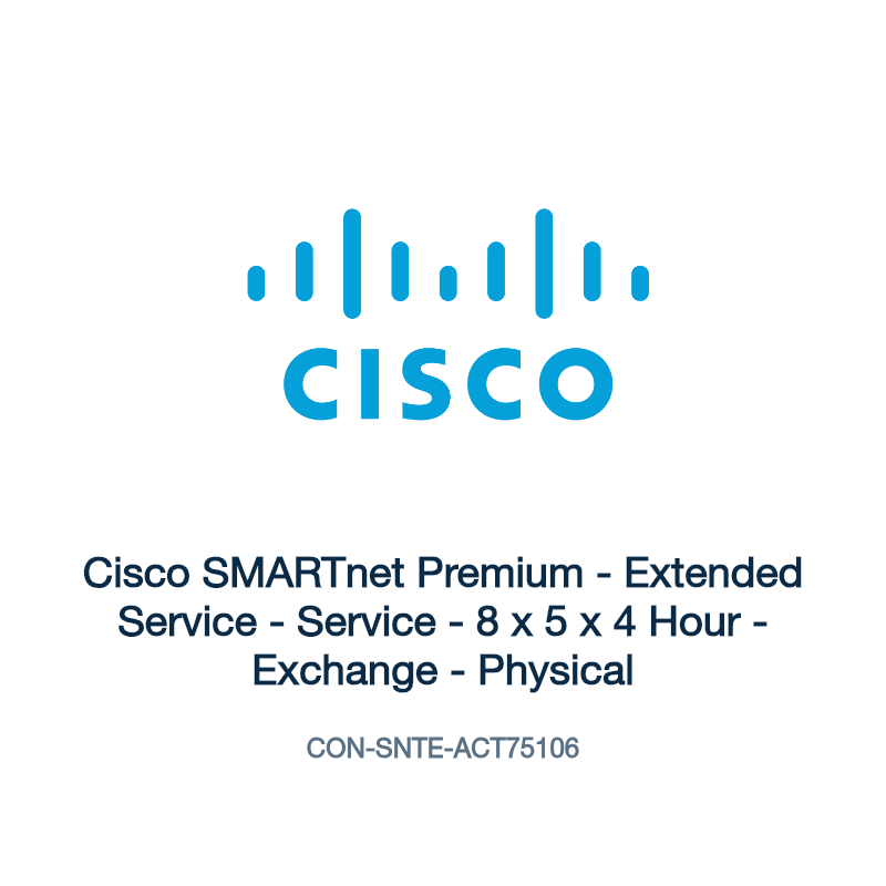 CON-SNTE-ACT75106: Cisco SMARTnet Premium