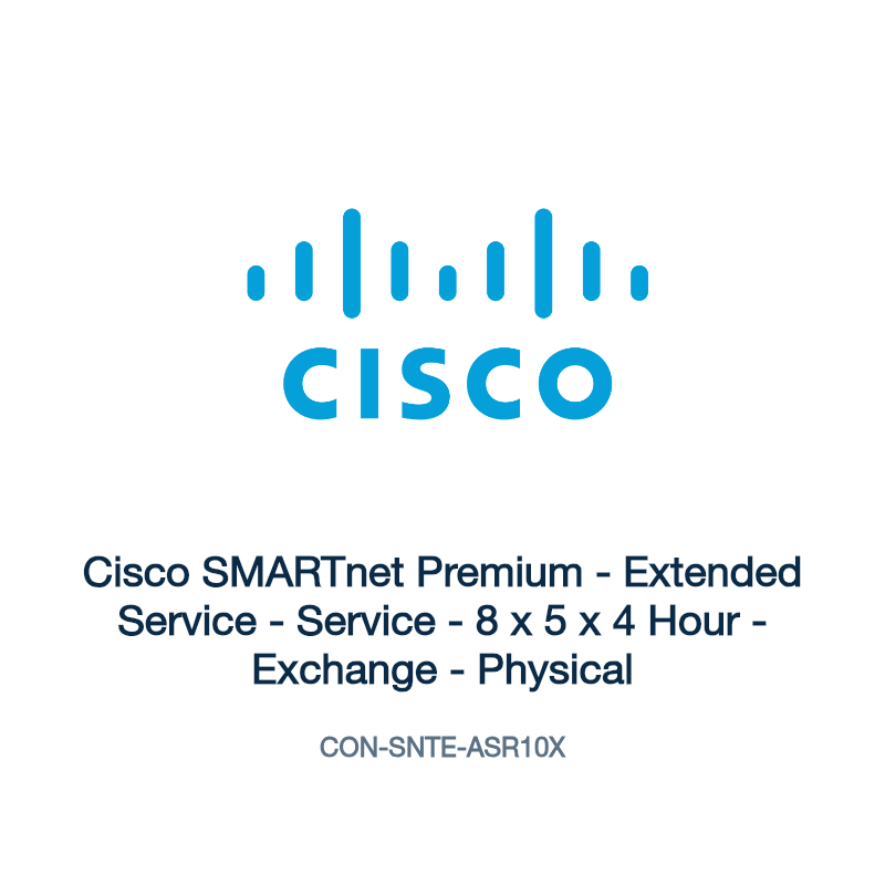 CON-SNTE-ASR10X: Cisco SMARTnet Premium