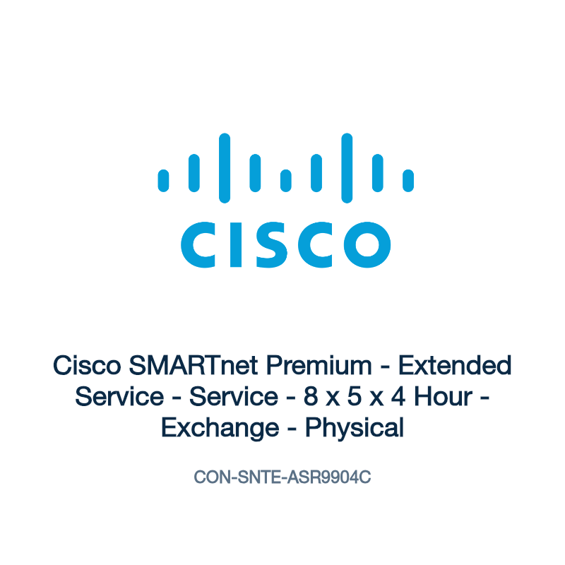 CON-SNTE-ASR9904C: Cisco SMARTnet Premium