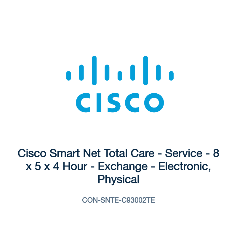 CON-SNTE-C93002TE: Cisco Smart Net Total Care