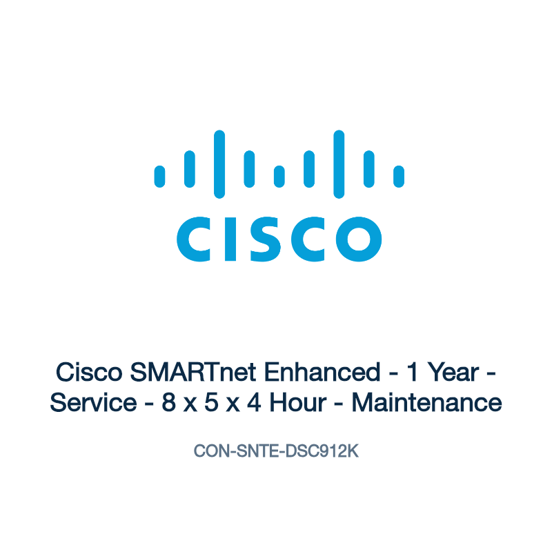 CON-SNTE-DSC912K: Cisco SMARTnet Enhanced