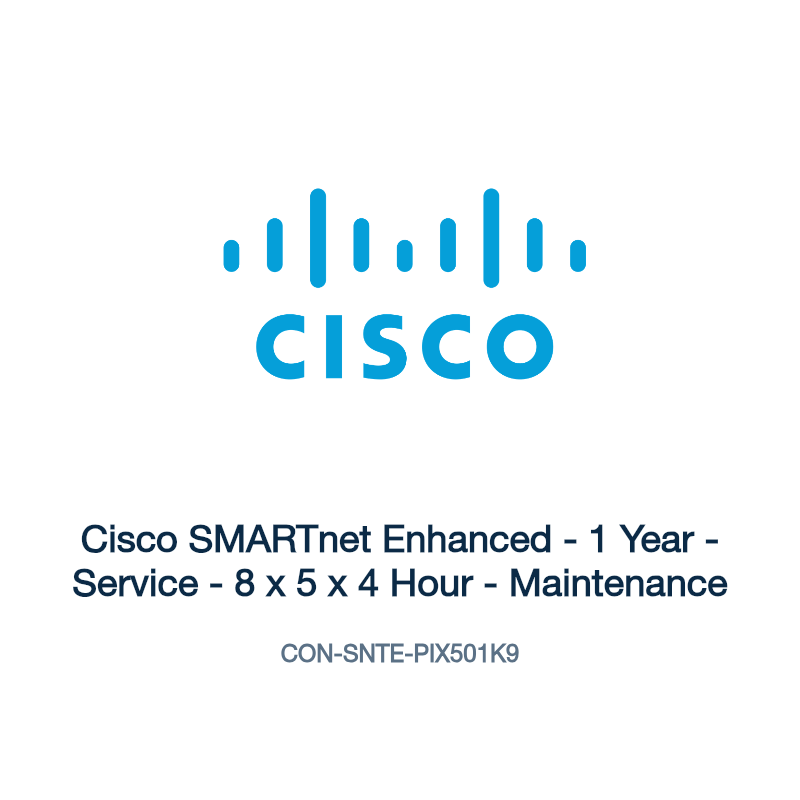 CON-SNTE-PIX501K9: Cisco SMARTnet Enhanced