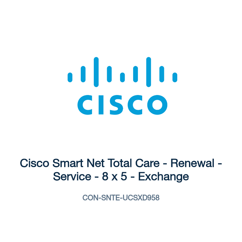 CON-SNTE-UCSXD958: Cisco Smart Net Total Care