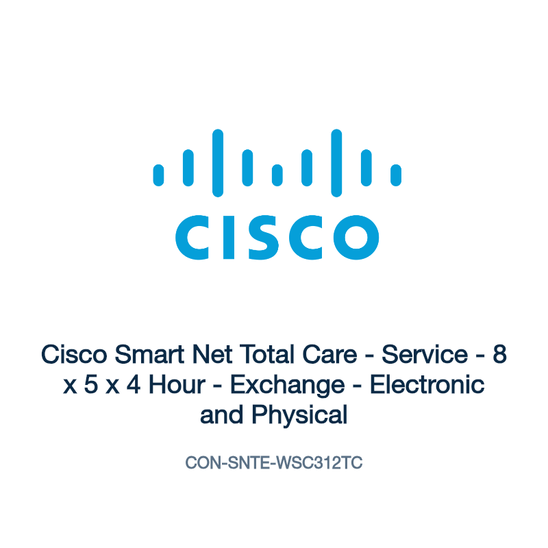 CON-SNTE-WSC312TC: Cisco Smart Net Total Care