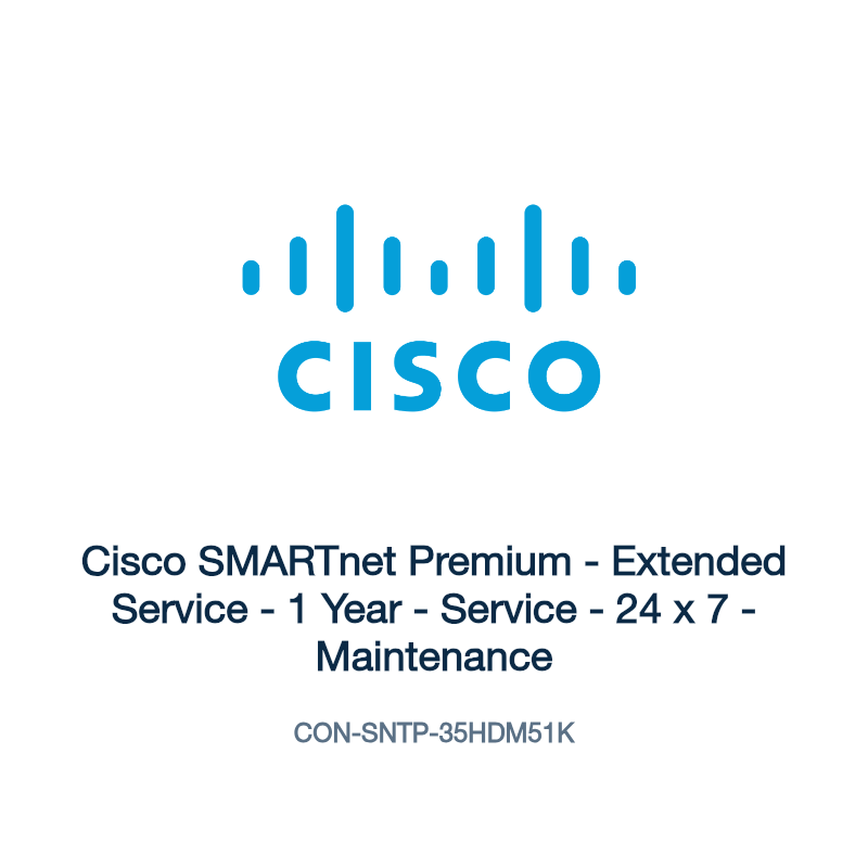 CON-SNTP-35HDM51K: Cisco SMARTnet Premium