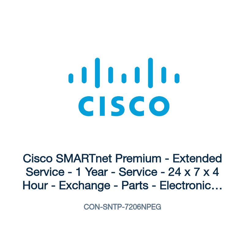 CON-SNTP-7206NPEG: Cisco SMARTnet Premium