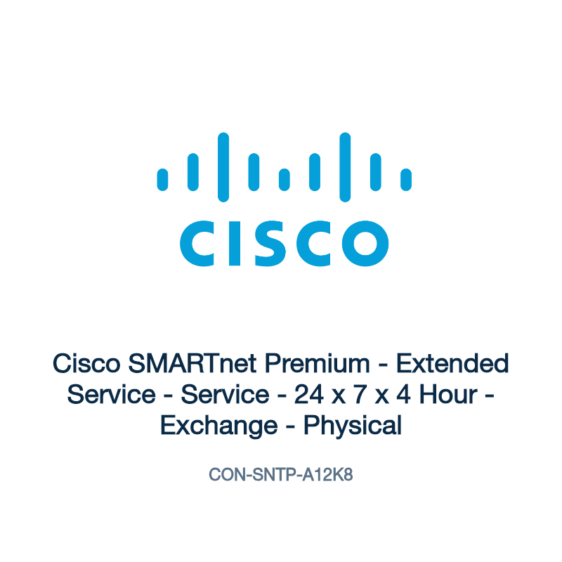 CON-SNTP-A12K8: Cisco SMARTnet Premium