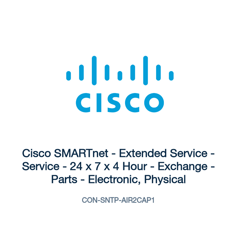 CON-SNTP-AIR2CAP1: Cisco SMARTnet - Extended Service - Service - 24 x 7 x 4 Hour -