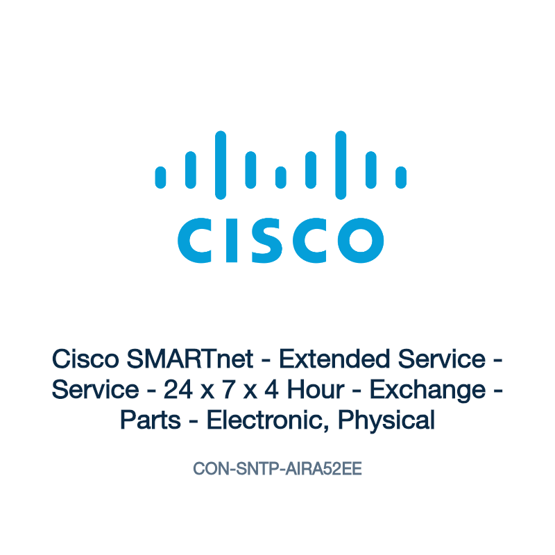 CON-SNTP-AIRA52EE: Cisco SMARTnet - Extended Service - Service - 24 x 7 x 4 Hour -