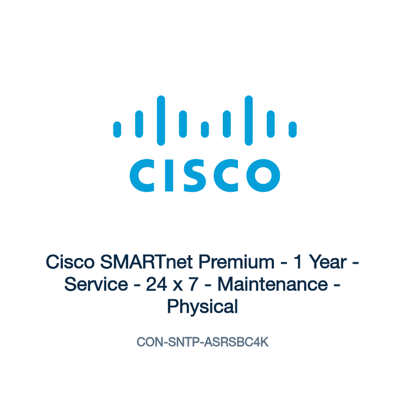 CON-SNTP-ASRSBC4K: Cisco SMARTnet Premium