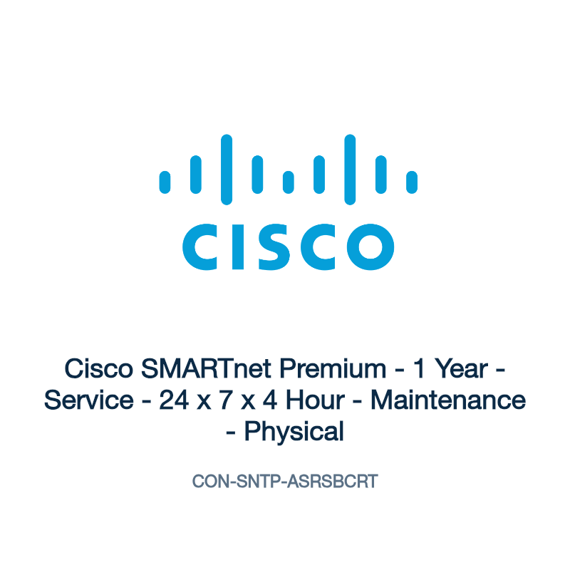 CON-SNTP-ASRSBCRT: Cisco SMARTnet Premium