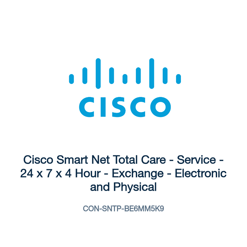 CON-SNTP-BE6MM5K9: Cisco Smart Net Total Care