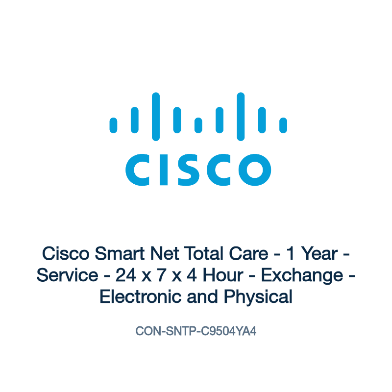CON-SNTP-C9504YA4: Cisco Smart Net Total Care