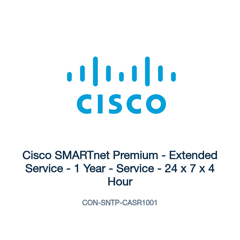CON-SNTP-CASR1001: Cisco SMARTnet Premium