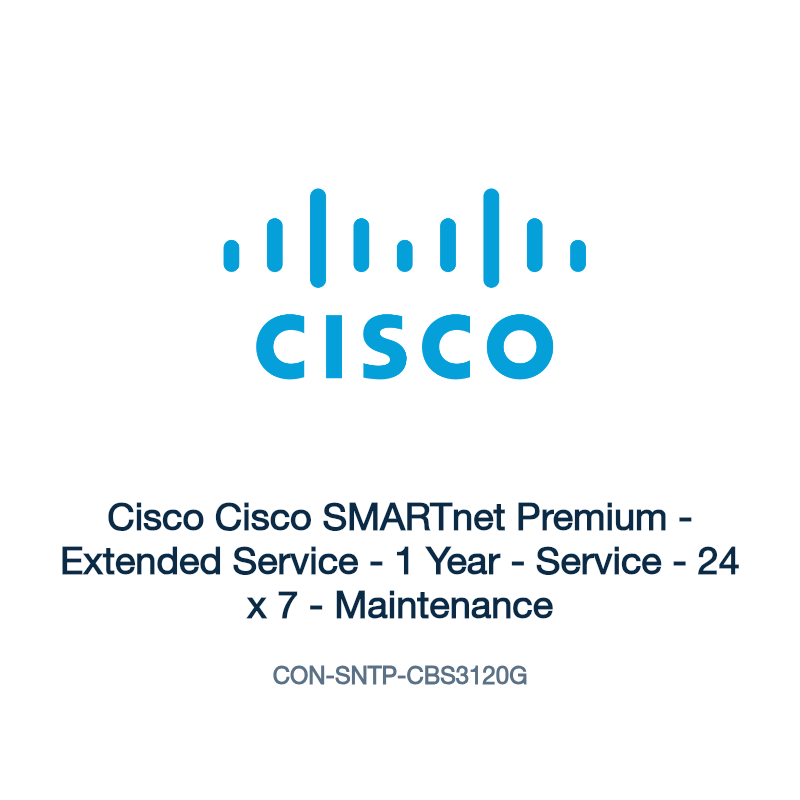 CON-SNTP-CBS3120G: Cisco Cisco SMARTnet Premium