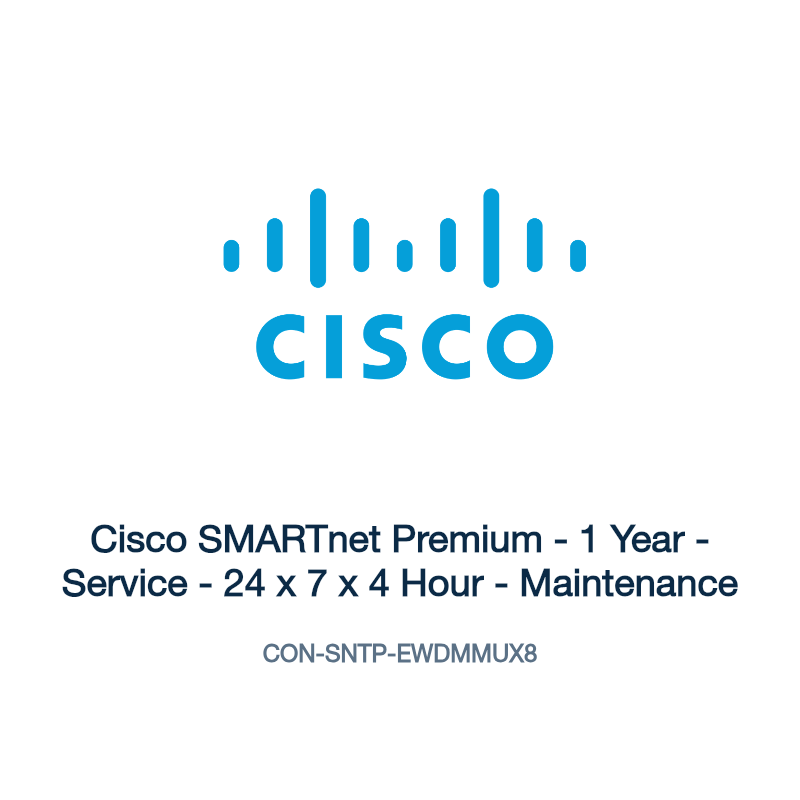 CON-SNTP-EWDMMUX8: Cisco SMARTnet Premium