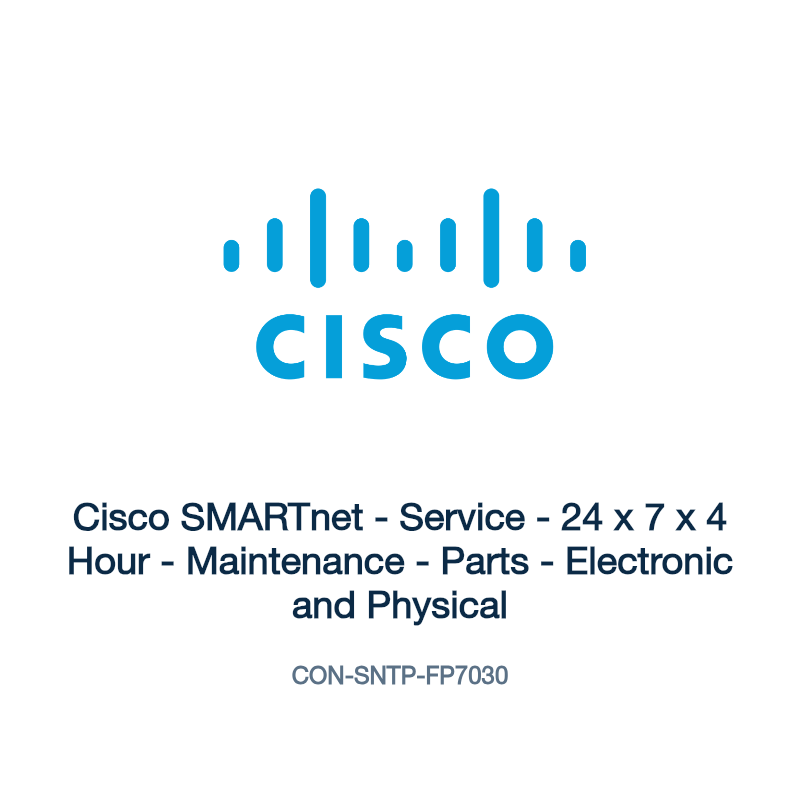 CON-SNTP-FP7030: Cisco SMARTnet - Service - 24 x 7 x 4 Hour - Maintenance - Parts