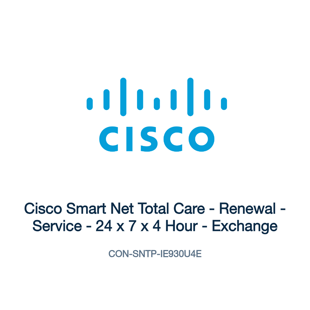 CON-SNTP-IE930U4E: Cisco Smart Net Total Care