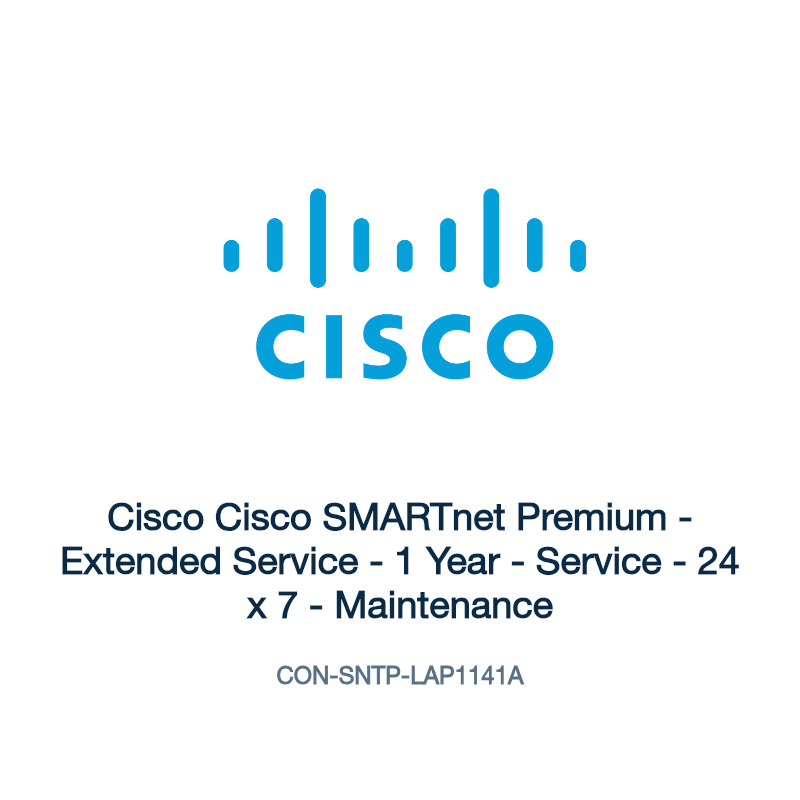 CON-SNTP-LAP1141A: Cisco Cisco SMARTnet Premium