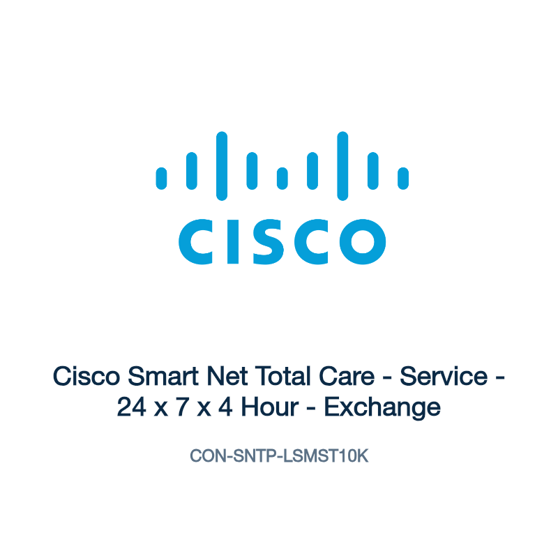 CON-SNTP-LSMST10K: Cisco Smart Net Total Care