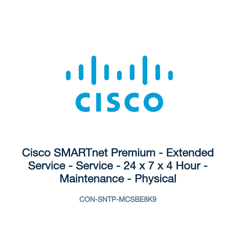 CON-SNTP-MCSBE8K9: Cisco SMARTnet Premium