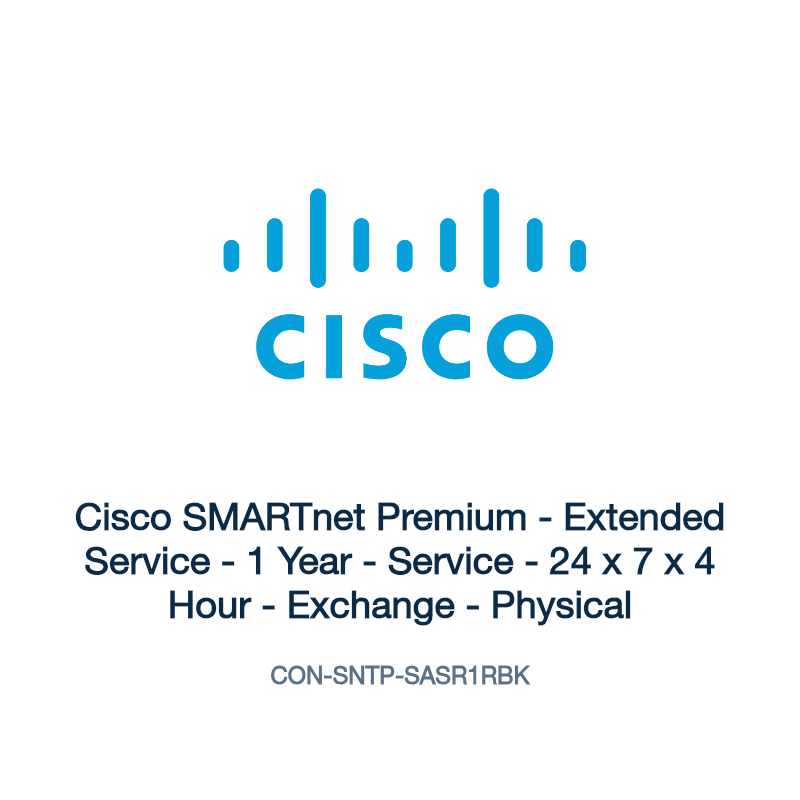 CON-SNTP-SASR1RBK: Cisco SMARTnet Premium