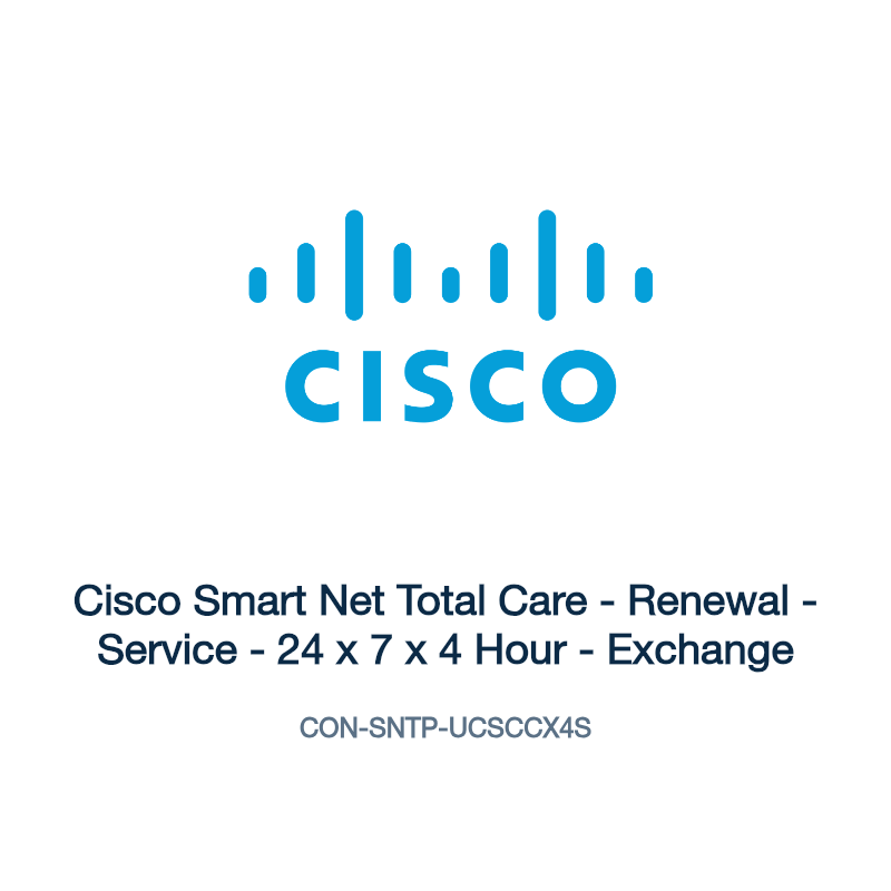 CON-SNTP-UCSCCX4S: Cisco Smart Net Total Care