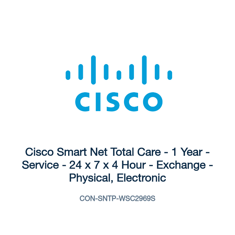 CON-SNTP-WSC2969S: Cisco Smart Net Total Care
