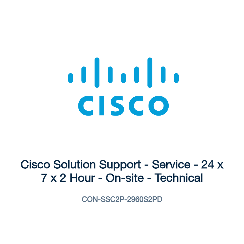 CON-SSC2P-2960S2PD: Cisco Solution Support