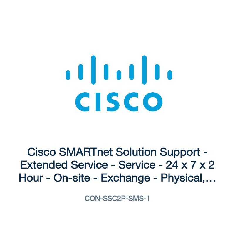 CON-SSC2P-SMS-1: Cisco SMARTnet Solution Support