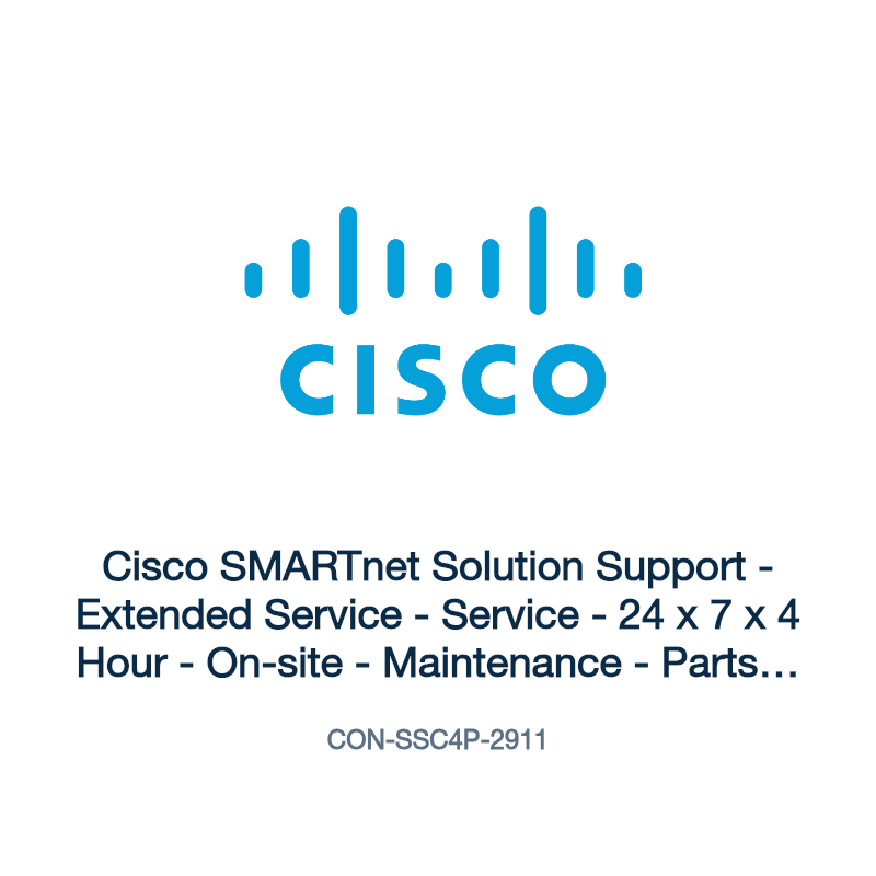 CON-SSC4P-2911: Cisco SMARTnet Solution Support