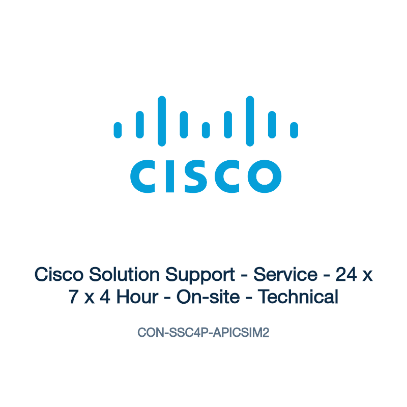 CON-SSC4P-APICSIM2: Cisco Solution Support