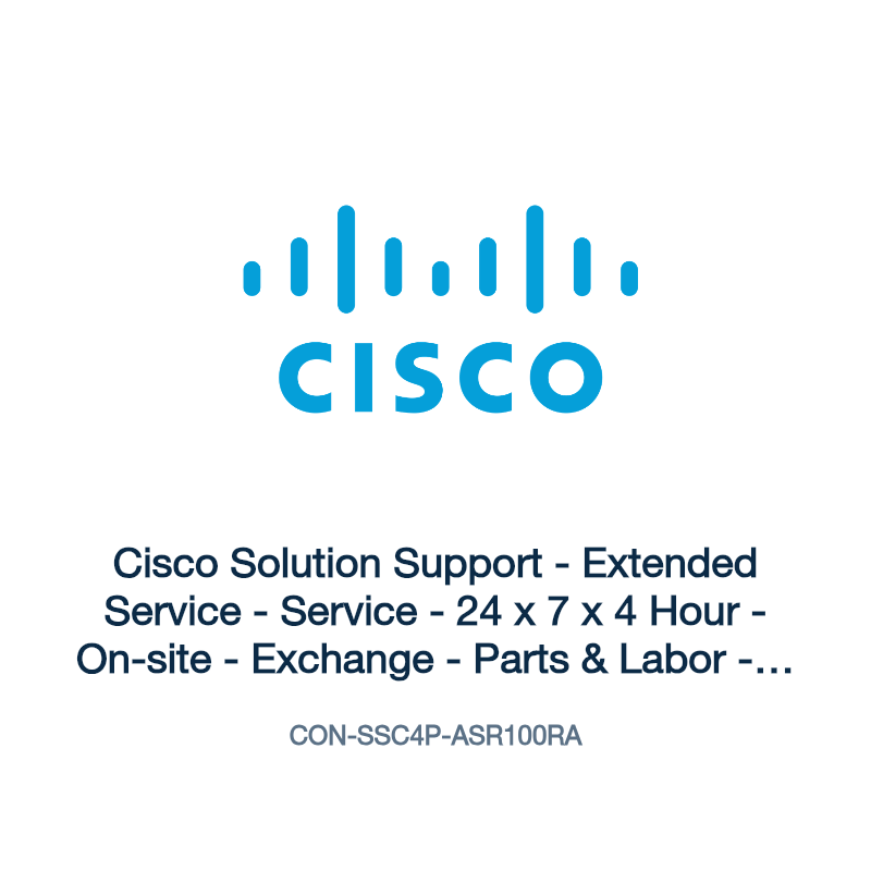 CON-SSC4P-ASR100RA: Cisco Solution Support