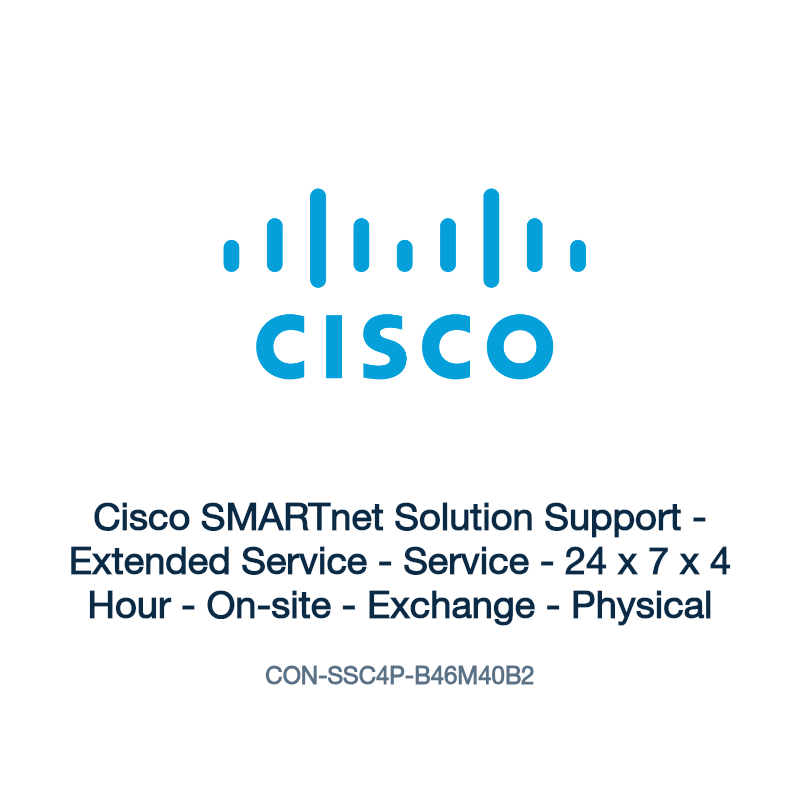 CON-SSC4P-B46M40B2: Cisco SMARTnet Solution Support