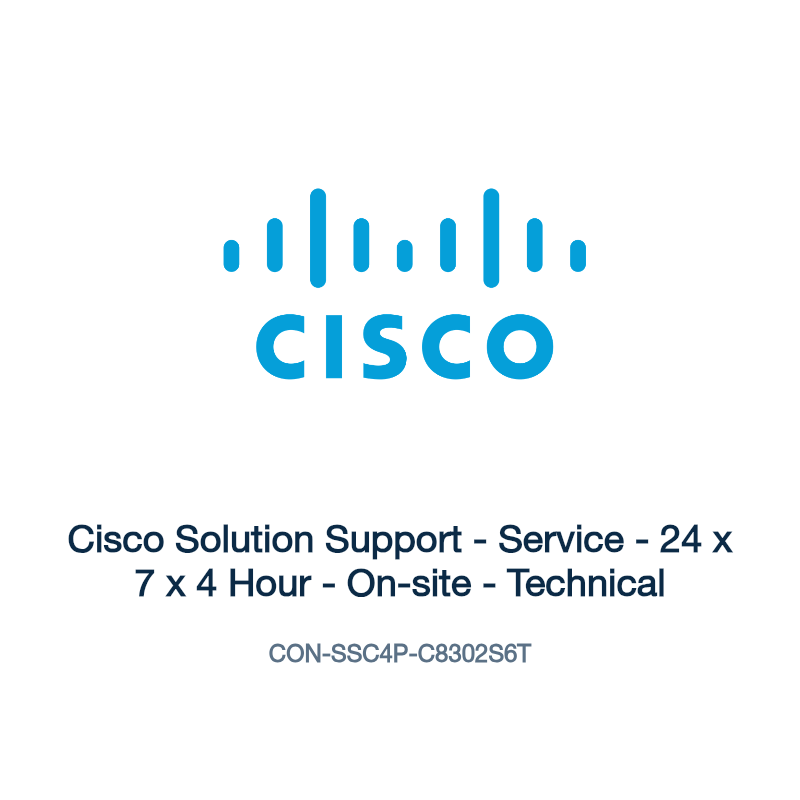 CON-SSC4P-C8302S6T: Cisco Solution Support