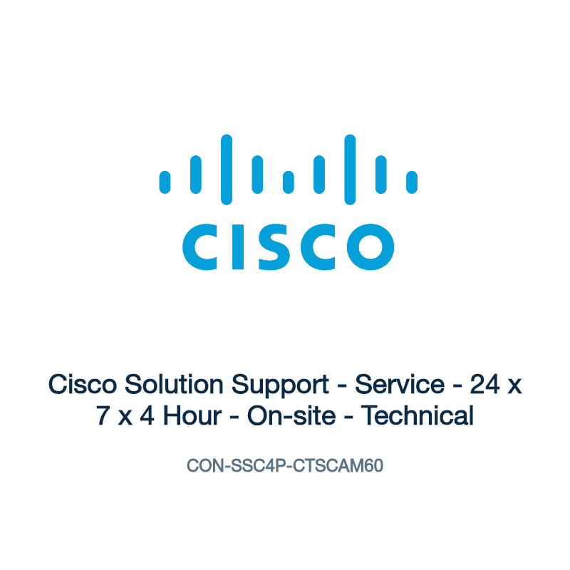 CON-SSC4P-CTSCAM60: Cisco Solution Support