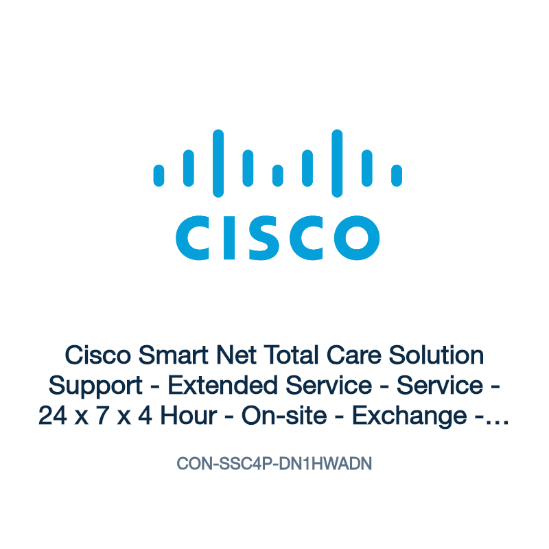 CON-SSC4P-DN1HWADN: Cisco Smart Net Total Care Solution Support