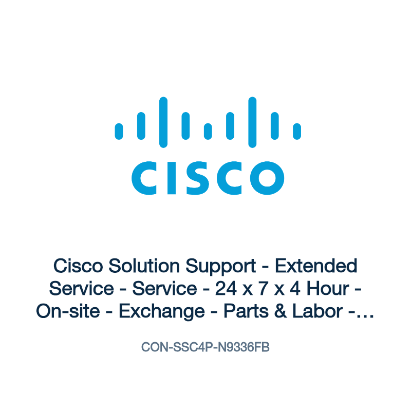 CON-SSC4P-N9336FB: Cisco Solution Support
