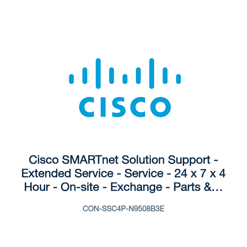 CON-SSC4P-N9508B3E: Cisco SMARTnet Solution Support