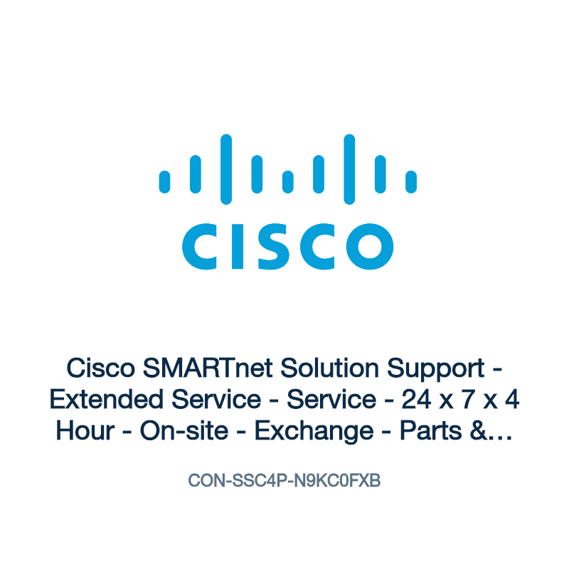 CON-SSC4P-N9KC0FXB: Cisco SMARTnet Solution Support