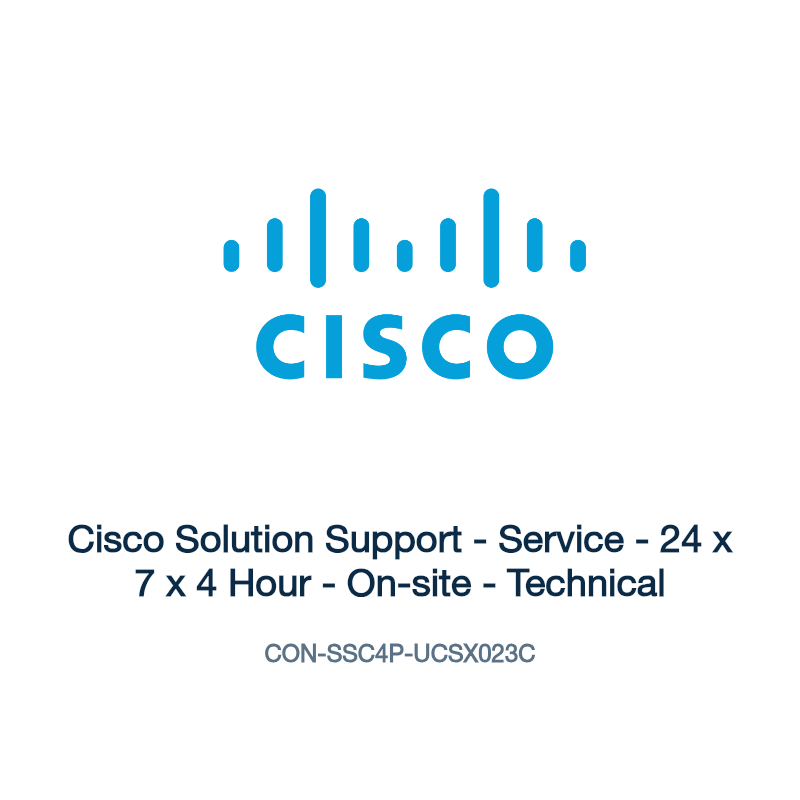CON-SSC4P-UCSX023C: Cisco Solution Support
